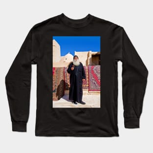 Egypt. Monastery of St.Anthony. Coptic Monk. Long Sleeve T-Shirt